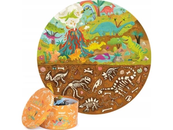 Teka Pussel Rund 150 Dinosaurier