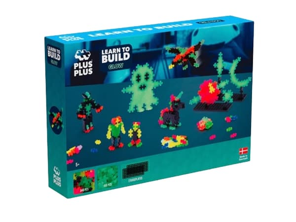 Plus Plus Blocks Lær å bygge Glow in the Dark Elements 3928