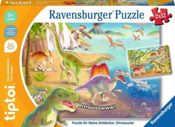 Ravensburger tiptoi 00198, 12 stykker, Dyr, 3 år