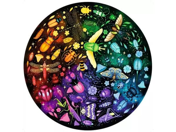 Dėlionė Ravensburger Puzzle 500 dalys Väripaletti Hyönteiset