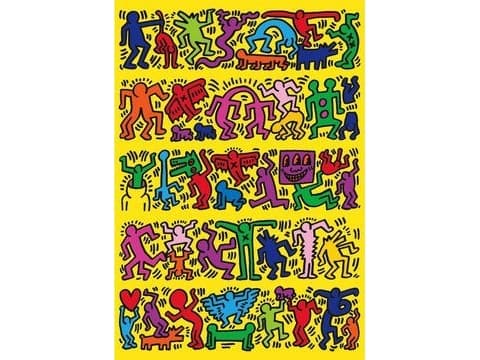 Clementoni Keith Haring, 1000 stykker, Kart, 10 år