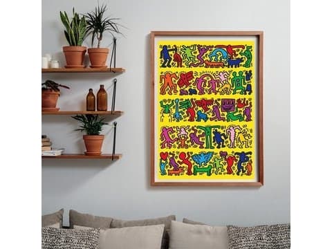 Clementoni Keith Haring, 1000 stykker, Kart, 10 år