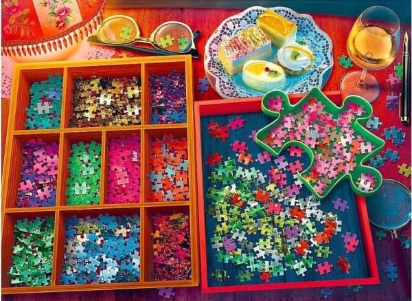 Trefl Puzzle 3000 pieces An evening with puzzles