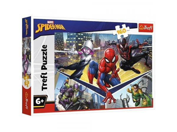 Trefl PUZZLE 160EL TREFL SILA SPIDERMANA PUD12