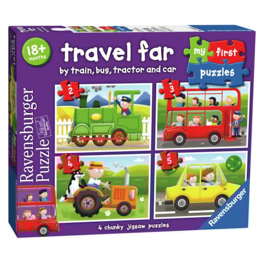Mit første puslespil - Travel Far