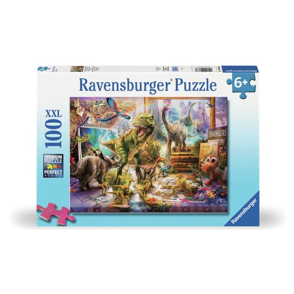 Ravensburger: Dino Toys Come To Life 100 XXL Brikker