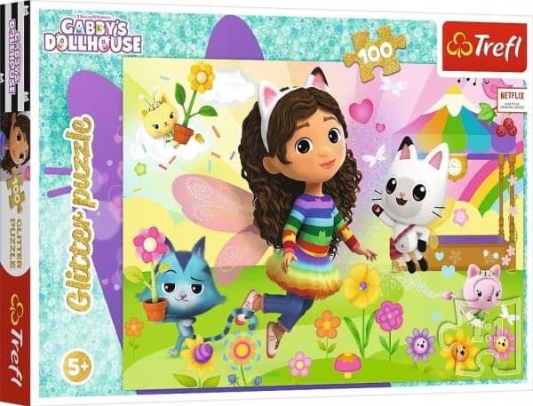 PUZZLE 100 Glitter Glitter Gabby 14832