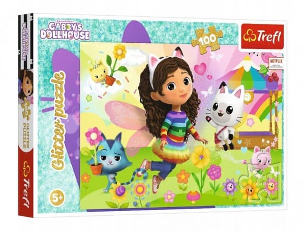 PUZZLE 100 Glitter Glitter Gabby 14832
