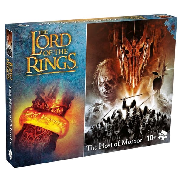 Puslespil - The Lord of the Rings: The Host of Mordor 1000 Brikker