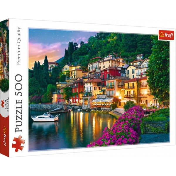 TREFL Lake Como Italy -palapeli, 500 palaa