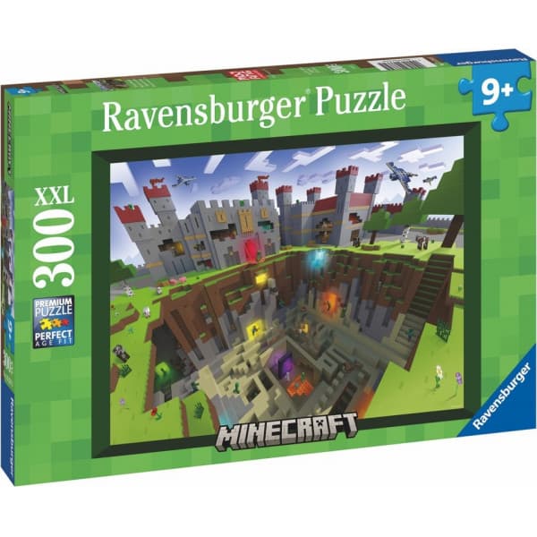 Minecraft Cutaway -pussel, 300 bitar