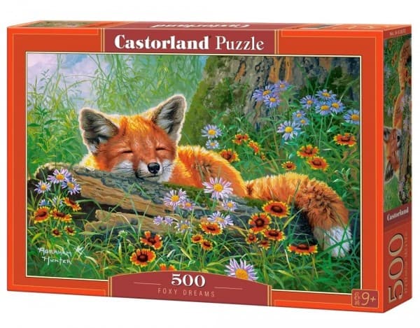Puslespill 500 Foxy Dreams CASTOR