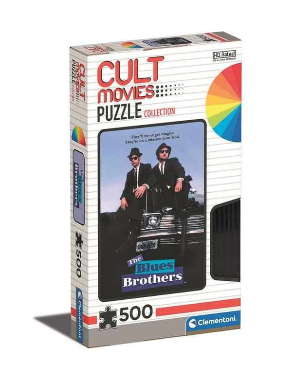 Pussel Cult Movies Blues Brothers 500 bitar, Clementoni