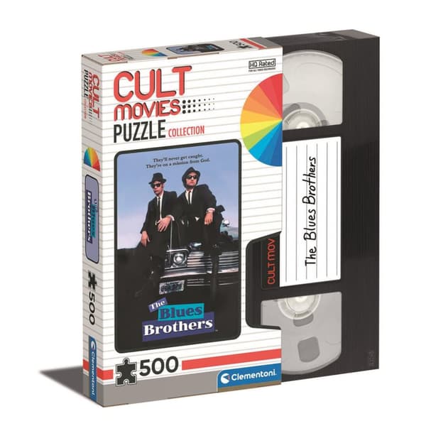 Pussel Cult Movies Blues Brothers 500 bitar, Clementoni