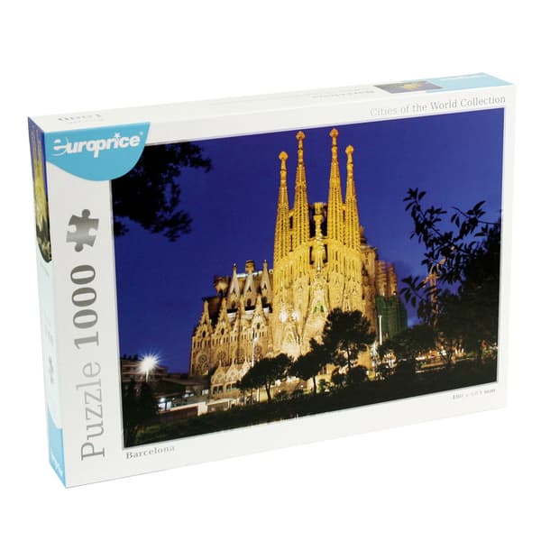 Puslespil: Barcelona 1000 Brikker