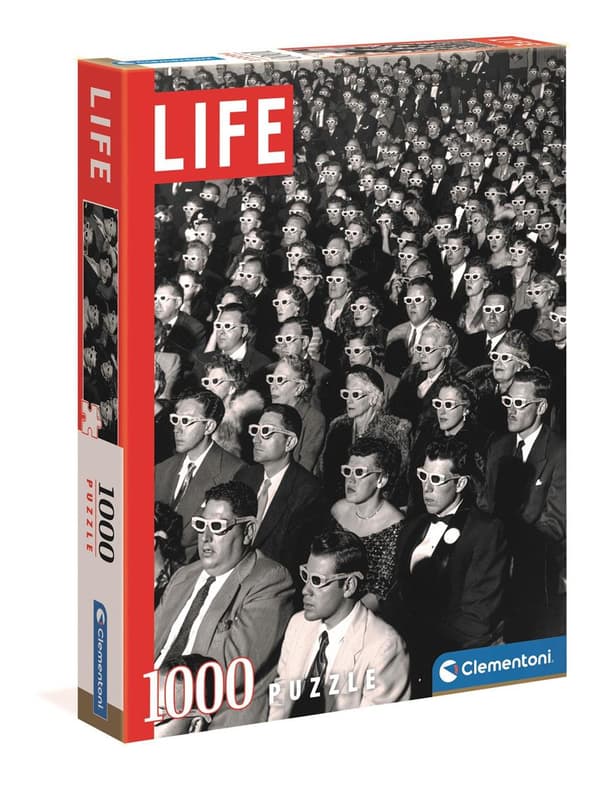 Pussel Life in 3D 1000 bitar, Clementoni