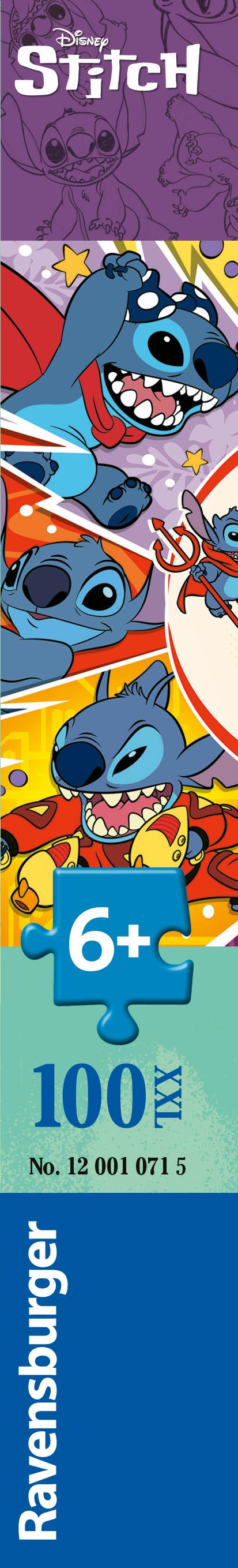 Pussel Disney Stitch 100 bitar, Ravensburger