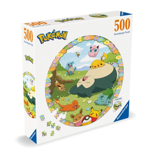 Pussel Blooming Pokémon 500 bitar, Ravensburger