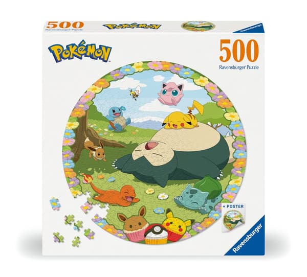Pussel Blooming Pokémon 500 bitar, Ravensburger