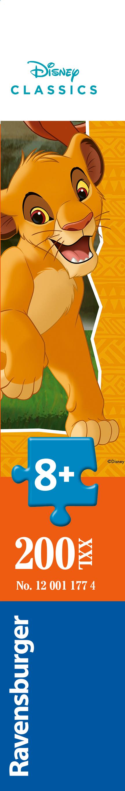 Pussel Lion King 200 XXL bitar, Ravensburger