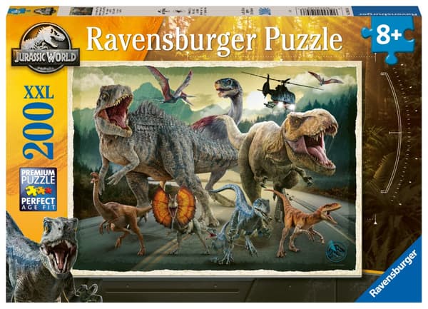 Puslespill Jurassic World 200 brikker, Ravensburger