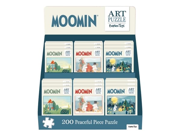 Mumin konstpussel - display - 200 bitar
