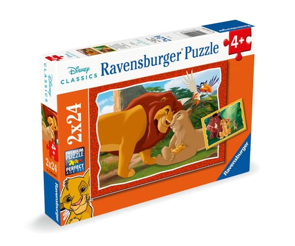 Pussel The Lion King 2x24 bitar, Ravensburger