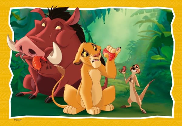 Pussel The Lion King 2x24 bitar, Ravensburger