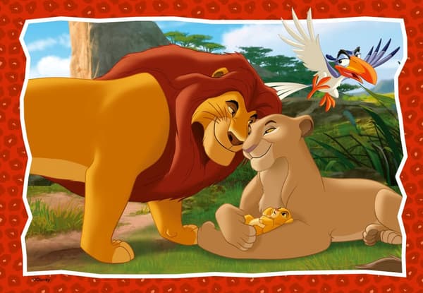 Pussel The Lion King 2x24 bitar, Ravensburger