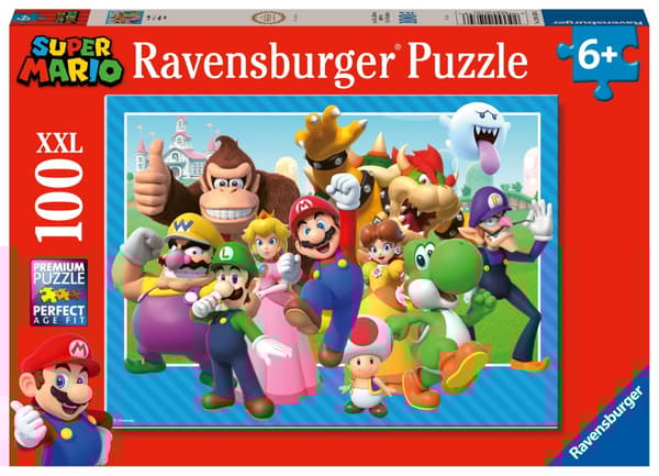 Pussel Super Mario 100 bitar, Ravensburger