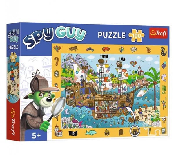 Pussel100 Observation - Spy Guy Ship TREFL