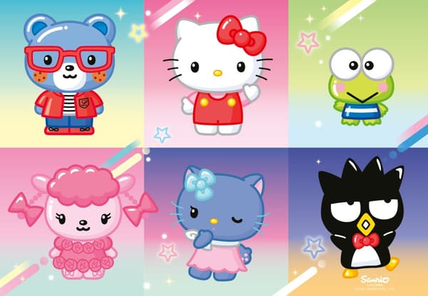 Pussel Hello Kitty Super Style 2x24 bitar, Ravensburger