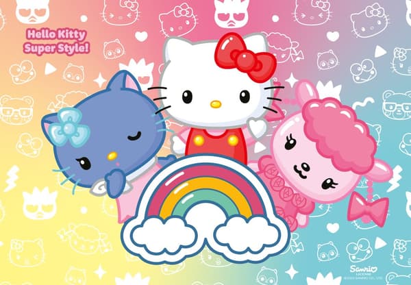 Pussel Hello Kitty Super Style 2x24 bitar, Ravensburger