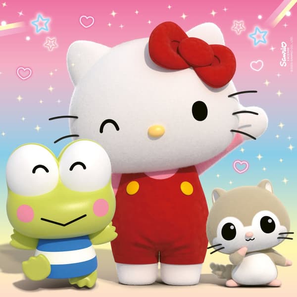 Pussel Hello Kitty Super Style 3x49 bitar, Ravensburger