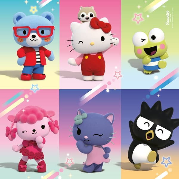 Pussel Hello Kitty Super Style 3x49 bitar, Ravensburger
