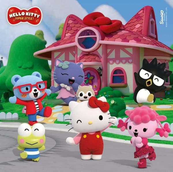 Pussel Hello Kitty Super Style 3x49 bitar, Ravensburger