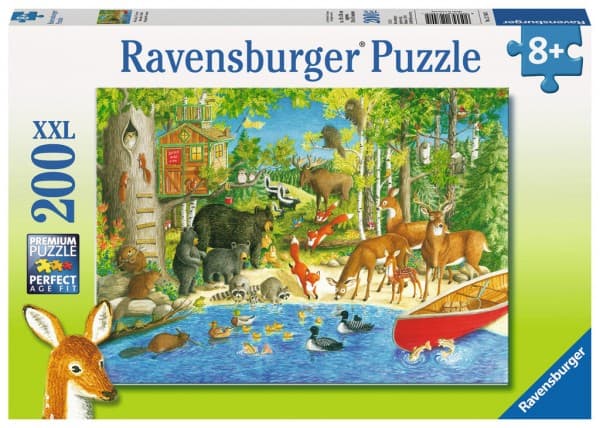 Ravensburger Woodland friends, 200 stykker, Fauna, 8 år