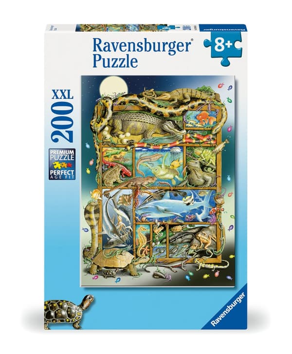 Pussel Fish And Reptile Menagerie 200 XXL bitar, Ravensburger