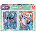 Miniatyrbillede 1 af 2: Educa Stitch Puslespil 2x500 brikker