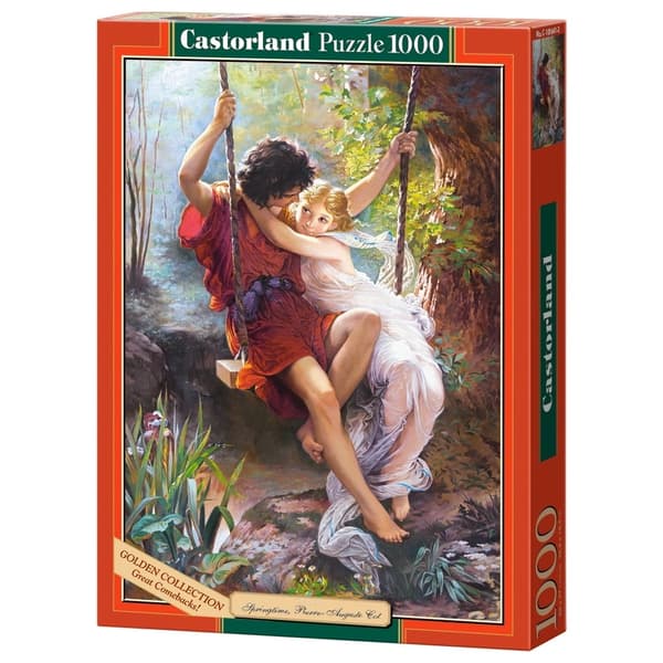 Castorland - Springtime, Pierre-Auguste Cot 1000 Bitar