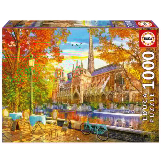 Educa Notre Dame In Autumn 1000 Brikker