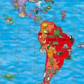Miniatyrbillede 4 af 5: Puslespil Orchard World Map (FR)