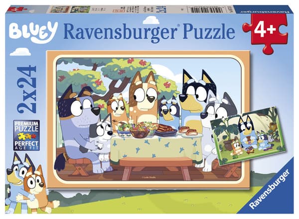 Ravensburger Puzzle: Bluey (2x24pcs) (5711)