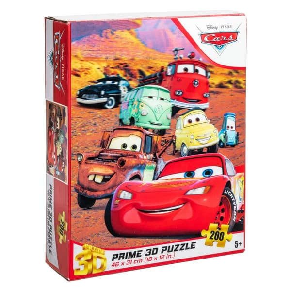 Puslespil - Cars 200 brikker