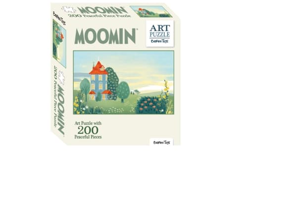 Mumin konstpussel - 200 bitar - Grön