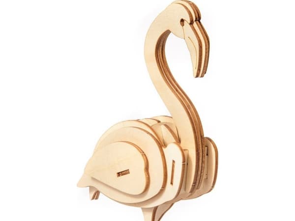 Little-Story Little Story Drewniane Puzzle Model 3D - Flaming