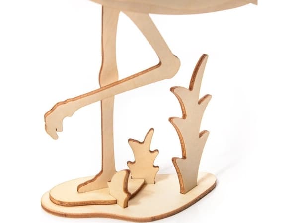Little-Story Little Story Drewniane Puzzle Model 3D - Flaming