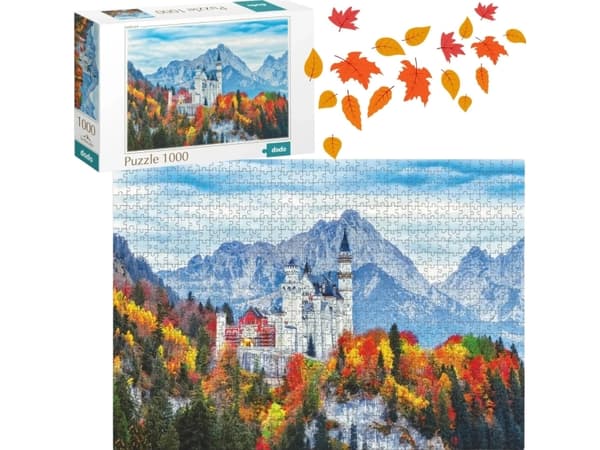 Palapeli 1000el Zamek Neuschwanst.DOB1071 01071