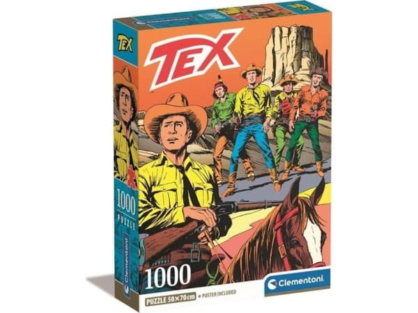 Clementoni Pussel Compact Tex 1000 element (39840)