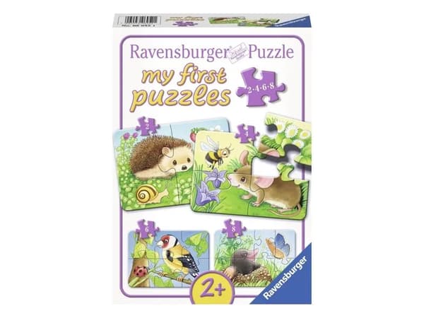 Ravensburger My First Puzzles 00.006.952, 2 styck, Djurliv, 2 År